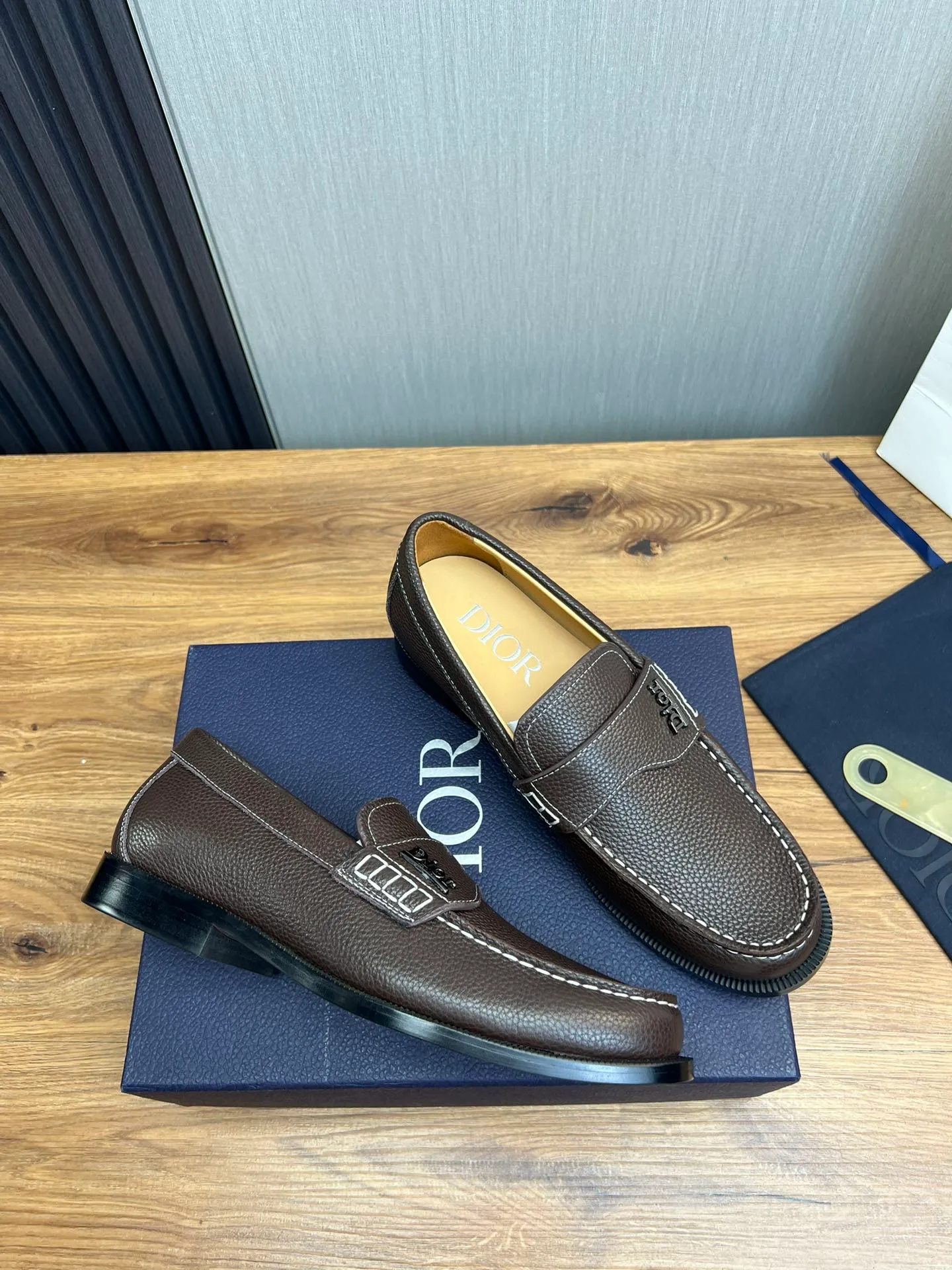Men's men's shoes💰560💰 Dior men's business casual leather shoes👞all use imported original brand leather, just to create a more comfortable wearing experience, upper: original cowhide➕imported sheepskin lining, original non-slip and wear-resistant rubber outsole✔️36-45 (38.45 non-returnable)